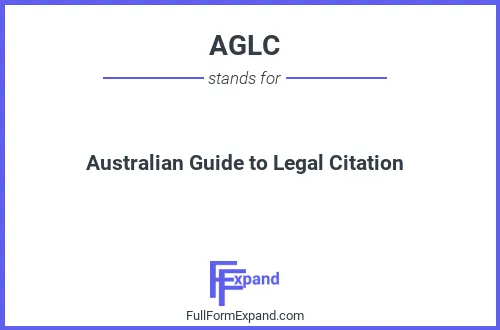 AGLC CITATION